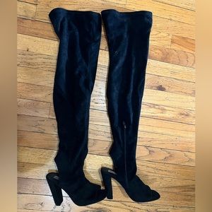 Steve Madden Kimmi Over-The-Knee Open Toe Boot size 8